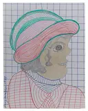 Inez Nathaniel-Walker, Marker, Colored, Pencil and Graphite on Paper