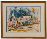 Albert Alcalay, Colosseum, Watercolor