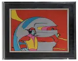 Peter Max, Somewhere in Space, Serigraph