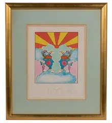 Sunrise by Peter Max, Serigraph, offered Feb 2023