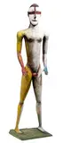 Eugene Jardin, Warrior with Codpiece, Sculpture