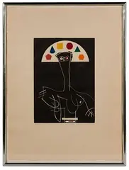 Manolo Valdés, Color, Etching