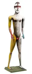 Eugene Jardin, Warrior with Codpiece, Sculpture