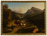 András Markó, Untitled, Oil on Canvas