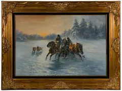Untitled by Jaroslav Kamich, Oil on Canvas, offered Dec 2022