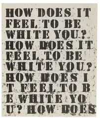 Offset by Glenn Ligon, Lithograph, offered Dec 2022
