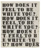 Glenn Ligon, Offset, Lithograph