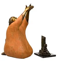 Untitled by Sally Kimp, Bronze Sculpture, offered Dec 2022