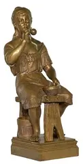 Albert Rollé, Untitled, Bronze Sculpture