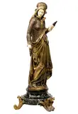 Albert Carrier-Belleuse, Patinated, Bronze Sculpture