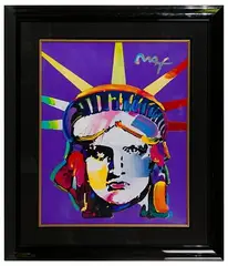 Delta by Peter Max, Mixed Media, offered Nov 2022