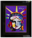 Peter Max, Delta, Mixed Media
