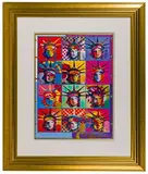 Peter Max, Liberty And Justice For All, Mixed Media