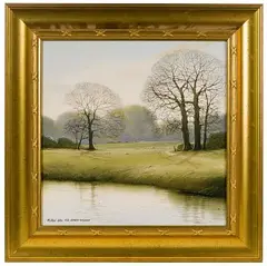 The Elm Tree Family by Michael John Hill, Oil on Canvas, offered Nov 2022