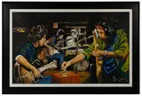 Ronnie Wood, Conversation Piece II, Screenprint on Canvas