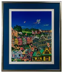 Fantasy by Hiro Yamagata, Serigraph, offered Nov 2022