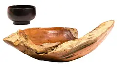 Hap Sakwa, Untitled, Carved Ebony Bowl