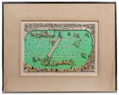 James Rizzi, Tennis, Sculpture