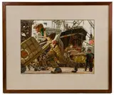 Dean Cornwell, Untitled, Oil on Illustration Board