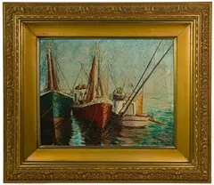 Gordon Grant, Untitled, Oil on Board