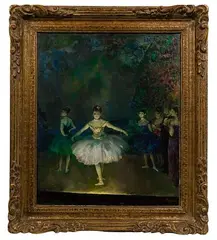 Ben Stahl, Her Last Performance, Oil on Canvas