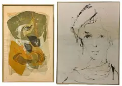 Untitled by Gino Hollander, Oil on Canvas, offered Aug 2022