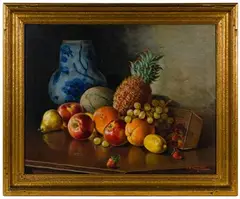 Untitled by John Cafilano, Oil on Canvas, offered Aug 2022