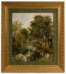 Untitled by George Commidge, Oil on Canvas, offered Aug 2022