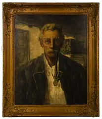 Gustav Schmidt, Untitled, Oil on Board