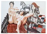 Philip Pearlstein, Models and Horses