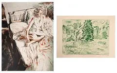 Ruth Weisberg, The Good Daughter, Lithograph