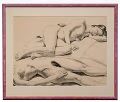 Untitled by Philip Pearlstein, Lithograph, offered Aug 2022