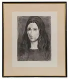 Raphael Soyer, Untitled, Lithograph
