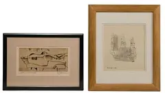 Untitled by Lyonel Feininger, Lithograph, offered Aug 2022