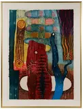 Karen Kunc, Backwater Clearing, Woodcut on Handmade Paper