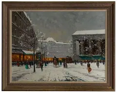 Untitled by P. Mak, Oil on Canvas, offered Aug 2022