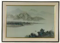 David Lee, Untitled, Oil on Silk