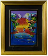 Peter Max, Better World III, Mixed Media