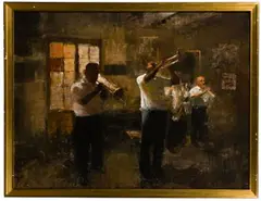 Untitled by Jim Pennington, Oil on Panel, offered Jul 2022