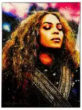 Tiffanie Anderson, Beyonce, Mixed Media on Canvas