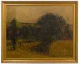 Paysage Franc-Comtois by Alain Mathiot, Oil on Canvas, offered Jul 2022