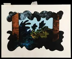 Edward C. Flood, Untitled, Serigraph
