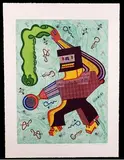 Karl Wirsum, Oops Goops, Etching and Aquatint