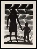 Roger Brown, Mother and Child, Lithograph