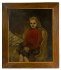 Untitled by Miloslava Vrbova, Oil on Canvas, offered Jun 2022