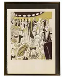 Françoise Gilot, Black Tie, Lithograph