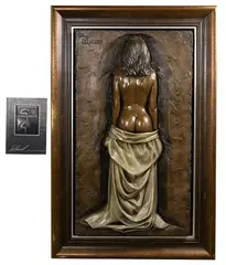 Brilliance by Bill Mack, Bronze Relief Sculpture, offered Jun 2022
