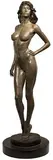 Victor Issa, Gazelle, Bronze Sculpture