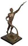 Victor Issa, Power of Thought, Bronze Sculpture