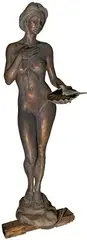 The Bird Bath by Victor Issa, Bronze Sculpture / Fountain, offered Jun 2022
